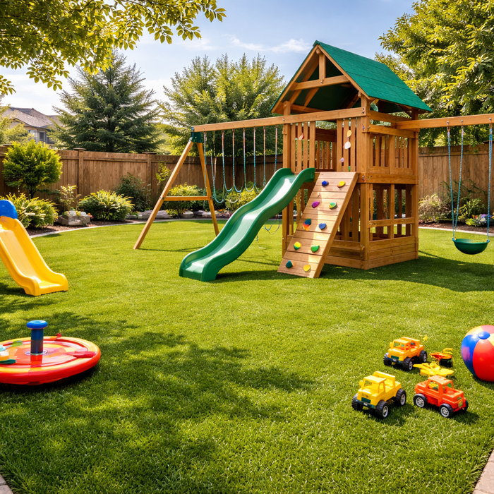 Blog #014: Artificial Turf For Playgrounds  — Understanding Critical Fall Height (CFH) & Safety Standards