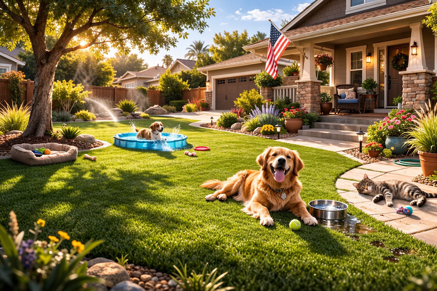 Blog #012: Does Artificial Turf Get Hot? Heat, Sun Exposure & Cooling Solutions Explained