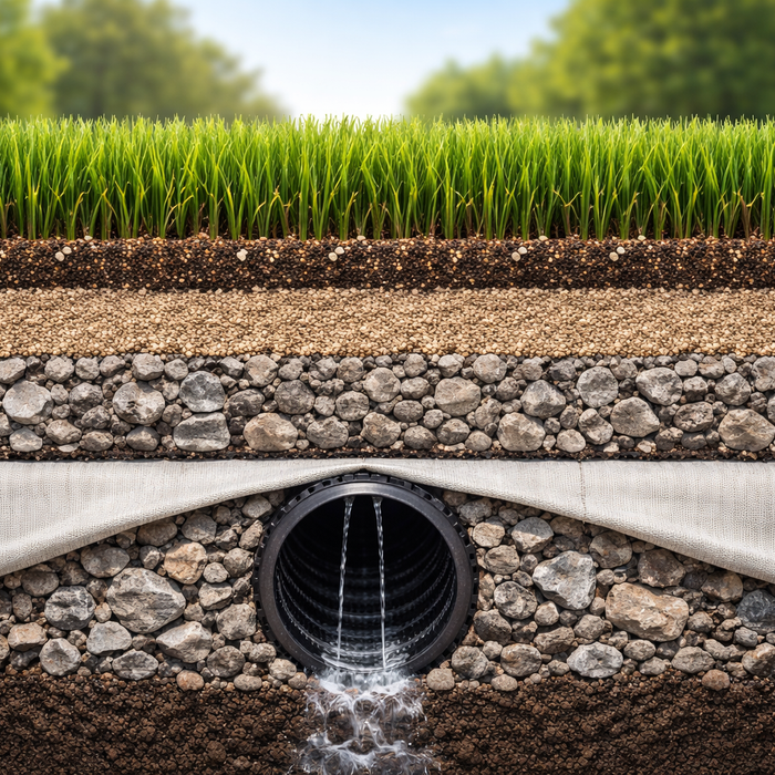 Blog #011: Artificial Turf Drainage Explained  — How It Works And How to Prevent Puddles.