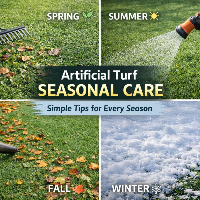 Blog #019: Artificial Turf Seasonal Care — How to Maintain Your Lawn Year-Round