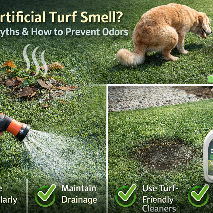 Blog #020: Does Artificial Turf Smell? Causes, Myths & How to Prevent Odors