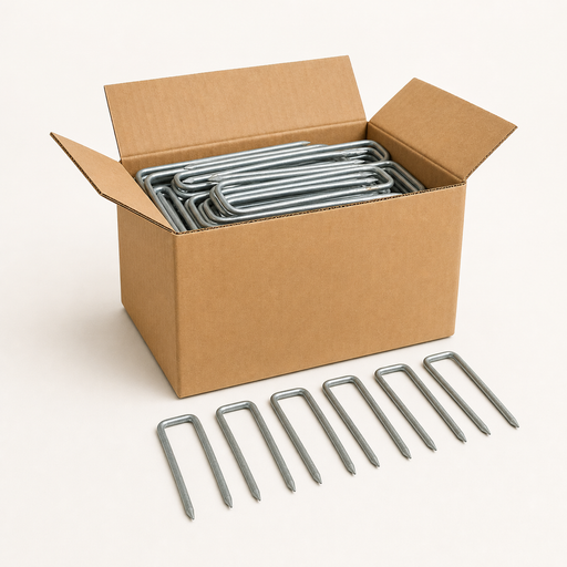 Staples, 6" x 1" U-shape (1,000pcs bulk) product image