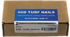 Global Syn-Turf 60D Turf Nails - 6 Inch